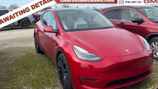 TESLA MODEL Y 2022 7SAYGDEF8NF347316 image